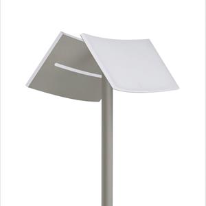 HELL Evolo CCT LED vloerlamp met leeslampje, taupe