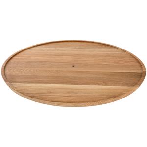 Vega Houten plank Cornu; 48.8x2 cm (ØxH); eiken; rond