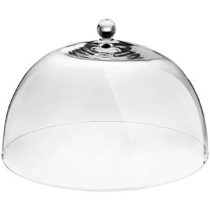 Vega Glazen cloche Helina rond; 38x26 cm (ØxH); transparant; rond