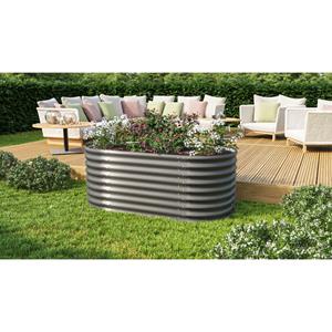 Vitavia Verhoogd Moestuinbed Vita Maat 630 Zincalume Graniet 162x82x63cm