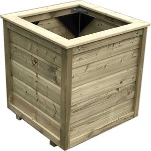 Lutra box Plantenbak 100x100x95cm
