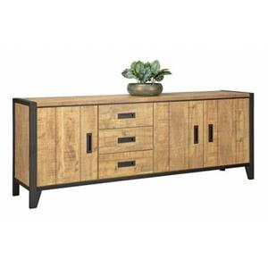 Woonexpress Dressoir Tilburg - Hout - Mango|Hout - Naturel - MDF