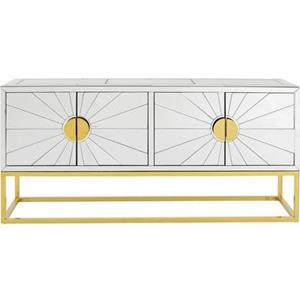 Kare Design Queen Dressoir - B162 X D40 X H77 Cm - Spiegelglas