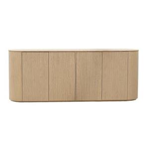DÉJA Living  Dressoir Lichtbruin 215cm - Eikenhout - Laurel