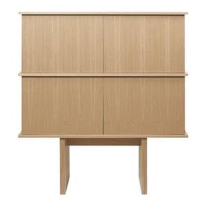 Ferm living Stilt Opbergkast - Double - Natural Oak