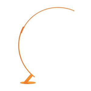 Kdln LED vloerlamp Kyudo, oranje, hoogte 212 cm