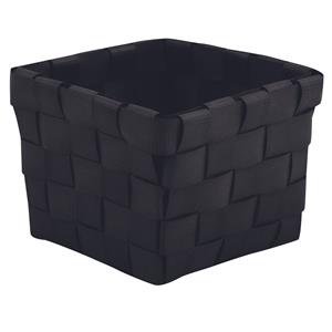 MSV Opbergmandje Zwart 10x10cm
