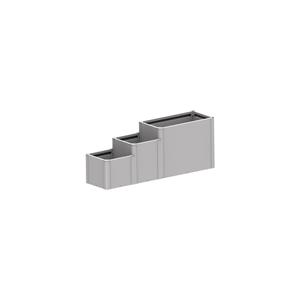 Biohort Modulaire Plantenbakken Davinci3 Zilver Metallic