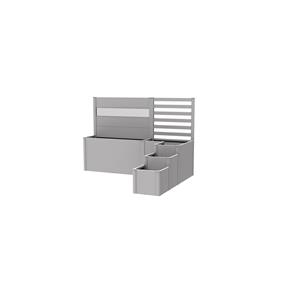 Biohort Modulaire Plantenbakken Davinci2 Zilver Metallic
