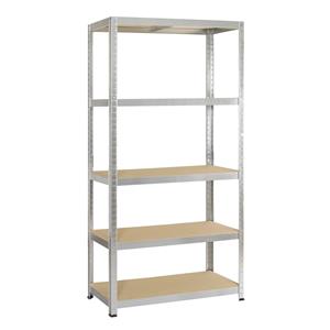 Sencys Opbergrek Gegalvaniseerd Staal Grijs/bruin 176x90x45cm