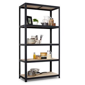 Avasco Stellingkast Strong 176x90x45cm Mat Zwart