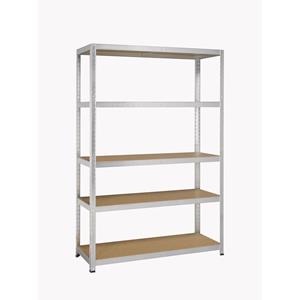 Sencys Opbergrek Gegalvaniseerd Staal Grijs/bruin 176x120x45cm