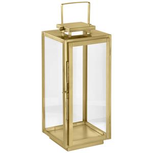 Vega Lantaarn Abelke; 18x18x41 cm (LxBxH); goud