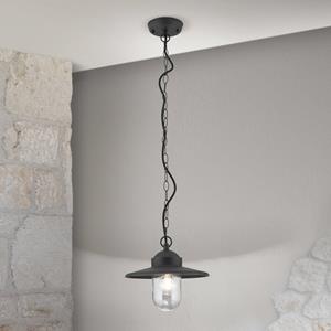 Orion Edward buiten hanglamp, antraciet, Ø 27,5 cm, aluminium