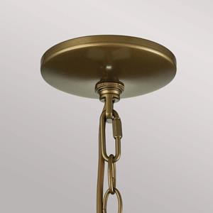 FEISS Buiten hanglamp Redding Station M, messingkleurig