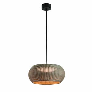 Bover LED buiten hanglamp Perris, bruin/bruin, Ø 47 cm
