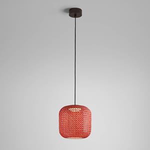 Bover Nans S/31 LED buiten hanglamp, rood