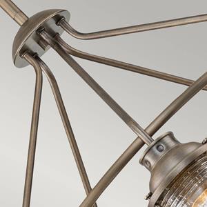 KICHLER Buiten-kroonluchter Ashlandbay 5-lamps