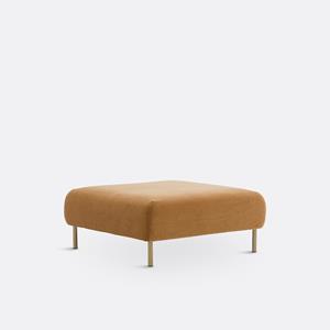 LA REDOUTE INTERIEURS Modulaire poef in fluweel, Agatha