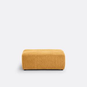 LA REDOUTE INTERIEURS Poef in getextureerde polyester stof, Monica