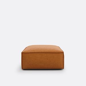 LA REDOUTE INTERIEURS Modulaire poef van getextureerd fluweel, Seven