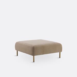 LA REDOUTE INTERIEURS Modulaire poef in fluweel, Agatha
