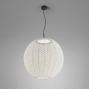 Bover Nans Sphere S/80 LED buiten hanglamp beige