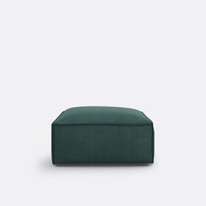 LA REDOUTE INTERIEURS Modulaire poef in geribd fluweel, Seven
