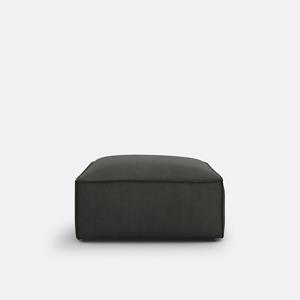 LA REDOUTE INTERIEURS Modulaire poef in geribd fluweel, Seven