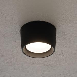 Fumagalli Downlight Livia Ø 16 cm zwart/berijpte kunsthars GX53 CCT
