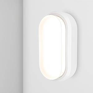 HOFTRONIC™ C-Series - LED Plafondlamp wit ovaal - Wandlamp - Scheepslamp - IP54 - 18W - 1830lm - 4000K neutraal wit - voor binnen en buiten