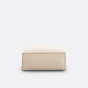 LA REDOUTE INTERIEURS Modulaire poef, geribd vintage fluweel, Seven