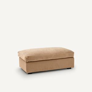 AM.PM Voetenbank in stonewashed fluweel, Néo Kinkajou