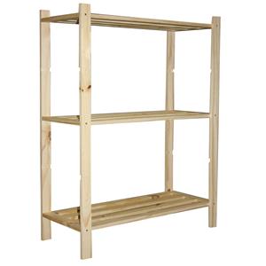 Baseline Rek 3 Legplanken In Massief Den 90x70x30cm