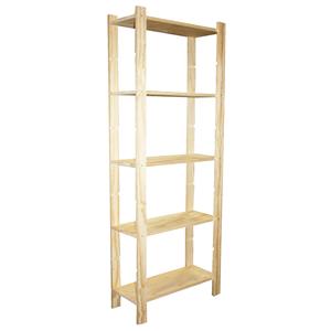 Praxis Houten Rek Met 5 Grenen Paneel In Massief Den 170x65x28cm