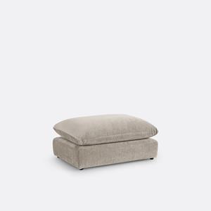 LA REDOUTE INTERIEURS Moduleerbare poef, getextureerd fluweel, Malo