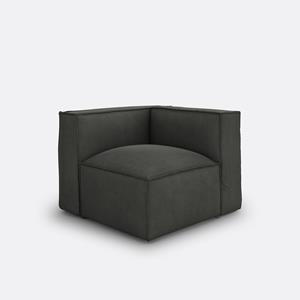 LA REDOUTE INTERIEURS Modulaire hoek van geribd fluweel, Seven