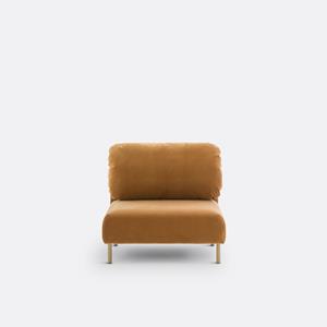LA REDOUTE INTERIEURS Modulaire bank in fluweel, Agatha