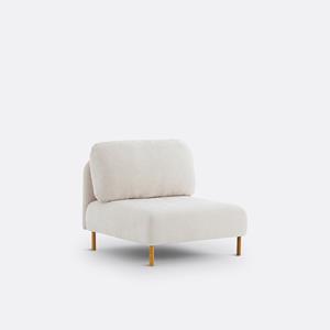 LA REDOUTE INTERIEURS Modulaire bank, getextureerde stof, Agatha