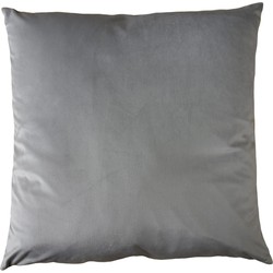 Clayre & Eef Kussenhoes 45x45 cm Grijs Polyester Sierkussenhoes