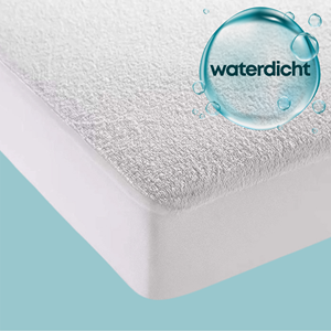 Zavelo Waterdichte Matrasbeschermer Hoeslaken Badstof-1-persoons (80x200 cm)
