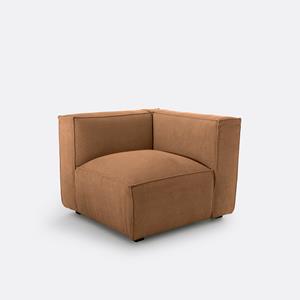 LA REDOUTE INTERIEURS Modulaire hoek van geribd fluweel, Seven