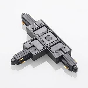 LINDBY T-connector Linaro, zwart, 1-fase systeem
