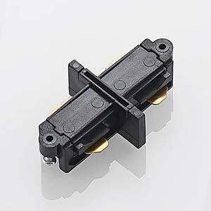 LINDBY langsconnector Linaro, zwart, 1-fasensysteem
