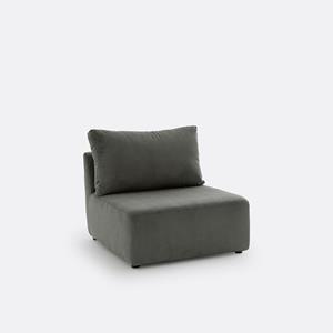 LA REDOUTE INTERIEURS Bank geribd fluweel, Monica