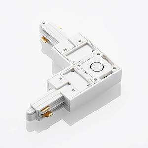 LINDBY hoekconnector Linaro, wit, 1-fase systeem