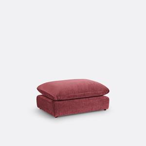 LA REDOUTE INTERIEURS Moduleerbare poef, getextureerd fluweel, Malo