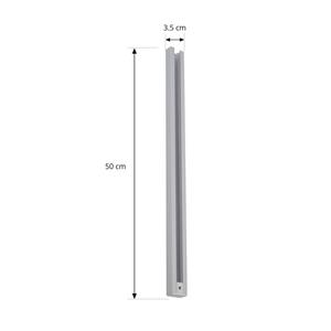 LINDBY Linaro stroomrail, 50 cm, wit, 1-fase railsysteem