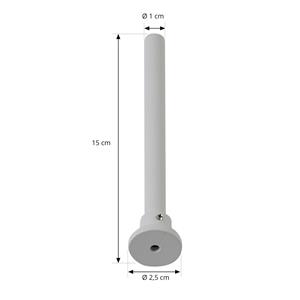 LINDBY plafondophanging Linaro, wit, 1-fase railsysteem