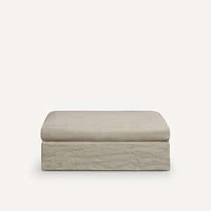 AM.PM Voetenbank in stevig linnen, stonewashed, Neo Chiquito